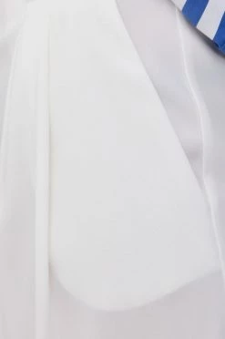 Γυναικεία Υφασμάτινα Παντελόνι Patrizia Pepe χρώμα: άσπρο -Φτηνός Patrizia Pepe Κατάστημα unnamed file 3720