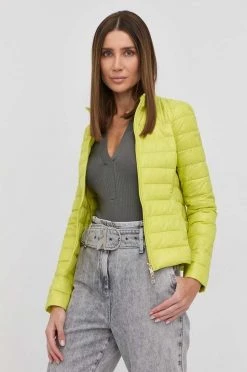 Γυναικεία Κοντά μπουφάν Μπουφάν με επένδυση από πούπουλα Patrizia Pepe χρώμα: κίτρινο