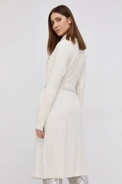 Γυναικεία Με φερμουάρ Ζακέτα από μίγμα μαλλιού Patrizia Pepe χρώμα: άσπρο -Φτηνός Patrizia Pepe Κατάστημα unnamed file 3744