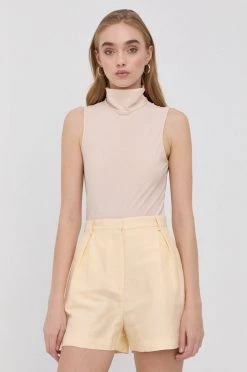 Γυναικεία Αμάνικος Top Patrizia Pepe χρώμα: διάφανο