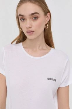 Γυναικεία Κοντομάνικο Βαμβακερό μπλουζάκι Patrizia Pepe άσπρο 8 Γυναικεία Κοντομάνικο Βαμβακερό μπλουζάκι Patrizia Pepe άσπρο -Φτηνός Patrizia Pepe Κατάστημα unnamed file 3760