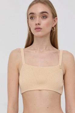 Γυναικεία Αμάνικος Τοπ από μείγμα μαλλιού Patrizia Pepe διάφανο -Φτηνός Patrizia Pepe Κατάστημα unnamed file 3766