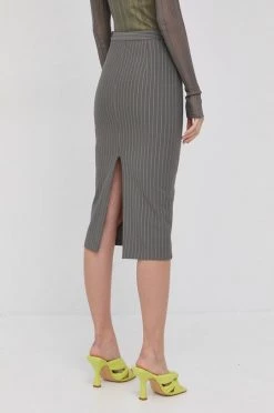 Γυναικεία Φούστες Φούστα Patrizia Pepe γκρι -Φτηνός Patrizia Pepe Κατάστημα unnamed file 3775