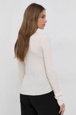 Γυναικεία Με φερμουάρ Ζακέτα από μίγμα μαλλιού Patrizia Pepe χρώμα: κρεμ -Φτηνός Patrizia Pepe Κατάστημα unnamed file 3785