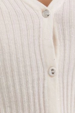 Γυναικεία Με φερμουάρ Ζακέτα από μίγμα μαλλιού Patrizia Pepe χρώμα: κρεμ -Φτηνός Patrizia Pepe Κατάστημα unnamed file 3787