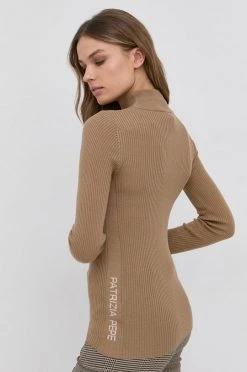 Γυναικεία Χωρίς φερμουάρ Μάλλινο πουλόβερ Patrizia Pepe χρώμα: μπεζ -Φτηνός Patrizia Pepe Κατάστημα unnamed file 3806