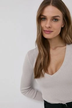 Γυναικεία Χωρίς φερμουάρ Μάλλινο πουλόβερ Patrizia Pepe χρώμα: διάφανο