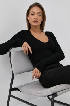 Γυναικεία Χωρίς φερμουάρ Μάλλινο πουλόβερ Patrizia Pepe χρώμα: μαύρο