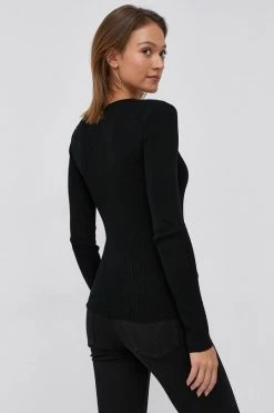 Γυναικεία Χωρίς φερμουάρ Μάλλινο πουλόβερ Patrizia Pepe χρώμα: μαύρο -Φτηνός Patrizia Pepe Κατάστημα unnamed file 3817