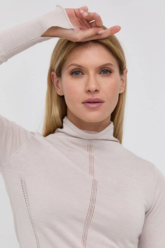 Γυναικεία Χωρίς φερμουάρ Μάλλινο πουλόβερ Patrizia Pepe χρώμα: διάφανο 4 Γυναικεία Χωρίς φερμουάρ Μάλλινο πουλόβερ Patrizia Pepe χρώμα: διάφανο - Image 4