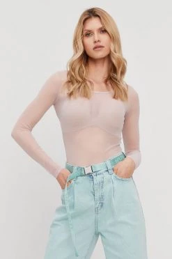 Γυναικεία Μακρυμάνικο Longsleeve Patrizia Pepe χρώμα: ροζ