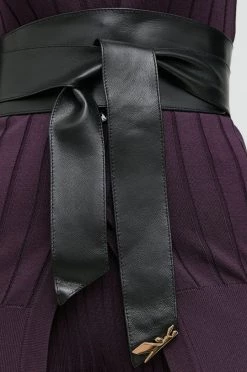 Γυναικεία Ζώνες Δερμάτινη ζώνη Patrizia Pepe μαύρο -Φτηνός Patrizia Pepe Κατάστημα unnamed file 3904