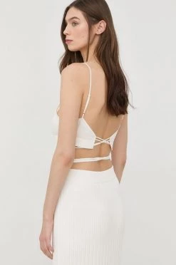 Γυναικεία Αμάνικος Λευκό τοπ Patrizia Pepe άσπρο 7 Γυναικεία Αμάνικος Λευκό τοπ Patrizia Pepe άσπρο -Φτηνός Patrizia Pepe Κατάστημα unnamed file 3925