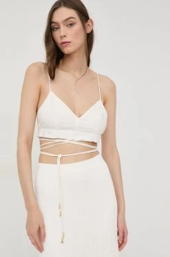 Γυναικεία Αμάνικος Λευκό τοπ Patrizia Pepe άσπρο 8 Γυναικεία Αμάνικος Λευκό τοπ Patrizia Pepe άσπρο -Φτηνός Patrizia Pepe Κατάστημα unnamed file 3926