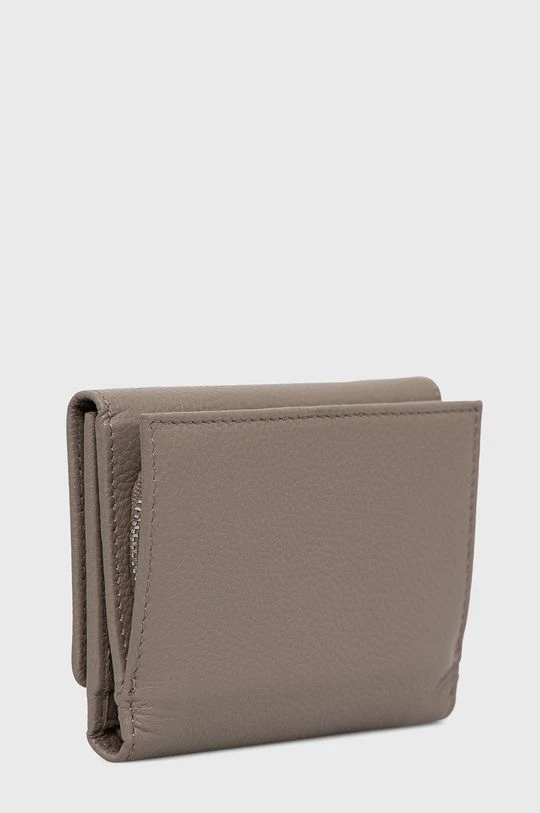 Γυναικεία Πορτοφόλια Δερμάτινο πορτοφόλι Patrizia Pepe χρώμα: καφέ 2 Γυναικεία Πορτοφόλια Δερμάτινο πορτοφόλι Patrizia Pepe χρώμα: καφέ - Image 2