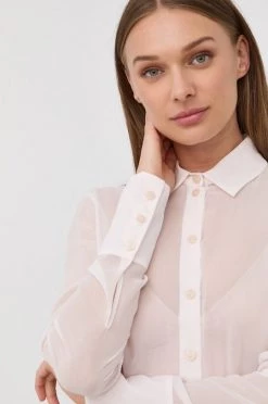 Γυναικεία Πουκάμισα Μεταξωτό πουκάμισο Patrizia Pepe ροζ, -Φτηνός Patrizia Pepe Κατάστημα unnamed file 3955