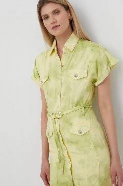 Γυναικεία Φορέματα Φόρεμα τζιν Patrizia Pepe πράσινο, -Φτηνός Patrizia Pepe Κατάστημα unnamed file 3965