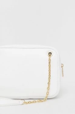 Γυναικεία Τσάντες χιαστί Δερμάτινη τσάντα Patrizia Pepe άσπρο -Φτηνός Patrizia Pepe Κατάστημα unnamed file 4032