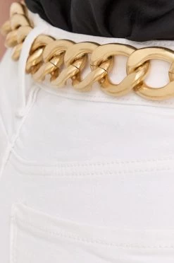 Γυναικεία Ζώνες Δερμάτινη ζώνη Patrizia Pepe χρώμα: πορτοκαλί -Φτηνός Patrizia Pepe Κατάστημα unnamed file 4039