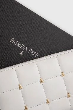 Γυναικεία Πορτοφόλια Δερμάτινο πορτοφόλι Patrizia Pepe χρώμα: άσπρο -Φτηνός Patrizia Pepe Κατάστημα unnamed file 4043