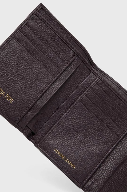 Γυναικεία Πορτοφόλια Δερμάτινο πορτοφόλι Patrizia Pepe χρώμα: μοβ 3 Γυναικεία Πορτοφόλια Δερμάτινο πορτοφόλι Patrizia Pepe χρώμα: μοβ - Image 3