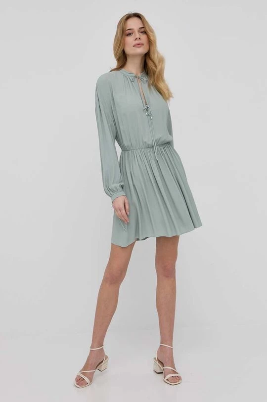 Γυναικεία Φορέματα Φόρεμα Patrizia Pepe πράσινο, 2 Γυναικεία Φορέματα Φόρεμα Patrizia Pepe πράσινο, - Image 2