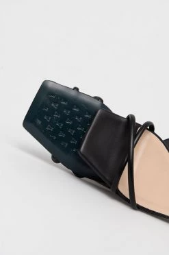 Γυναικεία Σανδάλια Δερμάτινα σανδάλια Patrizia Pepe χρώμα: μαύρο -Φτηνός Patrizia Pepe Κατάστημα unnamed file 4100