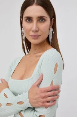 Γυναικεία Χωρίς φερμουάρ Πουλόβερ Patrizia Pepe χρώμα: πράσινο -Φτηνός Patrizia Pepe Κατάστημα unnamed file 4148