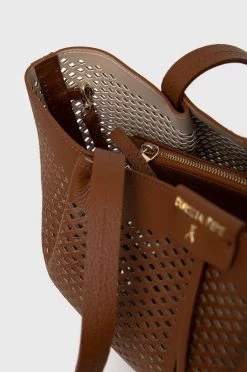 Γυναικεία Τσάντες Shopper και Tote Δερμάτινη τσάντα Patrizia Pepe καφέ -Φτηνός Patrizia Pepe Κατάστημα unnamed file 4165