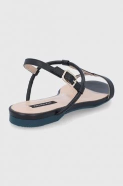 Γυναικεία Σανδάλια Δερμάτινα σανδάλια Patrizia Pepe χρώμα: μαύρο -Φτηνός Patrizia Pepe Κατάστημα unnamed file 4168