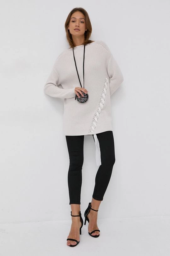 Γυναικεία Χωρίς φερμουάρ Μάλλινο πουλόβερ Patrizia Pepe χρώμα: μπεζ 1 Γυναικεία Χωρίς φερμουάρ Μάλλινο πουλόβερ Patrizia Pepe χρώμα: μπεζ