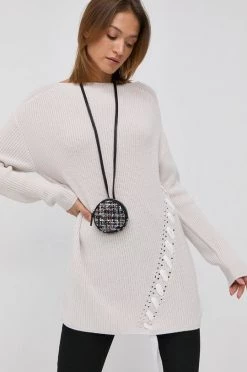 Γυναικεία Χωρίς φερμουάρ Μάλλινο πουλόβερ Patrizia Pepe χρώμα: μπεζ 8 Γυναικεία Χωρίς φερμουάρ Μάλλινο πουλόβερ Patrizia Pepe χρώμα: μπεζ -Φτηνός Patrizia Pepe Κατάστημα unnamed file 4174