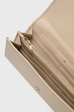 Γυναικεία Πορτοφόλια Δερμάτινο πορτοφόλι Patrizia Pepe χρώμα: μπεζ -Φτηνός Patrizia Pepe Κατάστημα unnamed file 420