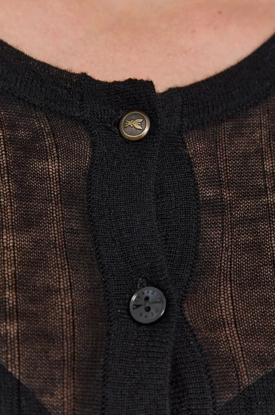 Γυναικεία Χωρίς φερμουάρ Μάλλινο πουλόβερ Patrizia Pepe χρώμα: μαύρο 5 Γυναικεία Χωρίς φερμουάρ Μάλλινο πουλόβερ Patrizia Pepe χρώμα: μαύρο - Image 5