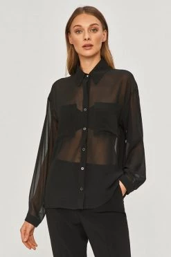 Γυναικεία Πουκάμισα Patrizia Pepe - Πουκάμισο κίτρινο πράσινο