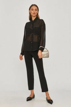 Γυναικεία Πουκάμισα Patrizia Pepe - Πουκάμισο κίτρινο πράσινο -Φτηνός Patrizia Pepe Κατάστημα unnamed file 4245