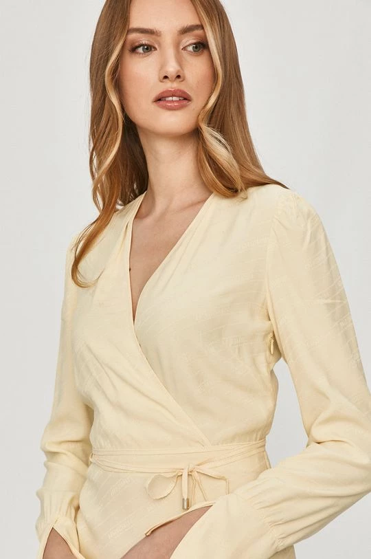 Γυναικεία Φορέματα Patrizia Pepe - Φόρεμα κίτρινο 4 Γυναικεία Φορέματα Patrizia Pepe - Φόρεμα κίτρινο - Image 4