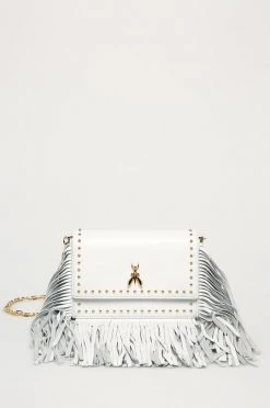 Γυναικεία Πορτοφόλια Patrizia Pepe - Δερμάτινο πορτοφόλι λευκό