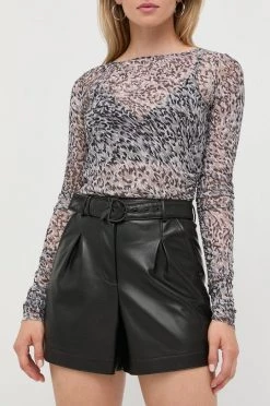 Γυναικεία Σορτς Patrizia Pepe μαύρο,