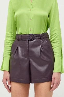 Γυναικεία Σορτς Patrizia Pepe μοβ,