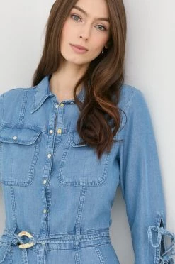 Γυναικεία Φορέματα Φόρεμα Patrizia Pepe μπλε -Φτηνός Patrizia Pepe Κατάστημα unnamed file 4292