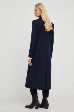 Γυναικεία Παλτά Παλτό από μείγμα μαλλιού Patrizia Pepe ναυτικό μπλε, -Φτηνός Patrizia Pepe Κατάστημα unnamed file 432