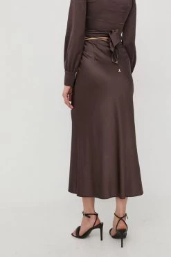 Γυναικεία Φούστες Φούστα Patrizia Pepe καφέ, -Φτηνός Patrizia Pepe Κατάστημα unnamed file 4340