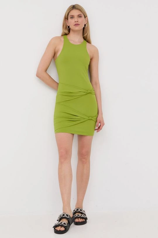 Γυναικεία Φορέματα Φόρεμα Patrizia Pepe πράσινο, 2 Γυναικεία Φορέματα Φόρεμα Patrizia Pepe πράσινο, - Image 2