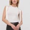 Γυναικεία Μπλούζες Μπλουζάκι Patrizia Pepe άσπρο