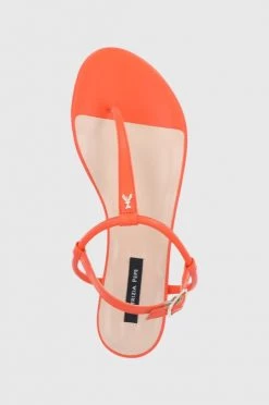 Γυναικεία Σανδάλια Δερμάτινα σανδάλια Patrizia Pepe χρώμα: πορτοκαλί -Φτηνός Patrizia Pepe Κατάστημα unnamed file 4429