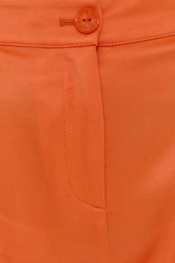 Γυναικεία Υφασμάτινα Παντελόνι Patrizia Pepe χρώμα: πορτοκαλί -Φτηνός Patrizia Pepe Κατάστημα unnamed file 4453