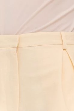 Γυναικεία Σορτς από λινό Patrizia Pepe χρώμα: κίτρινο 7 Γυναικεία Σορτς από λινό Patrizia Pepe χρώμα: κίτρινο -Φτηνός Patrizia Pepe Κατάστημα unnamed file 4484