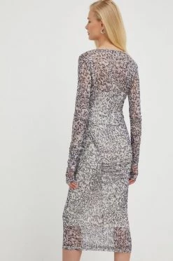 Γυναικεία Φορέματα Φόρεμα Patrizia Pepe γκρι, -Φτηνός Patrizia Pepe Κατάστημα unnamed file 449