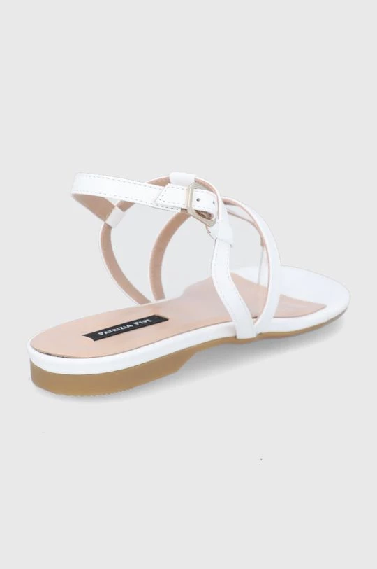 Γυναικεία Σανδάλια Δερμάτινα σανδάλια Patrizia Pepe χρώμα: άσπρο 3 Γυναικεία Σανδάλια Δερμάτινα σανδάλια Patrizia Pepe χρώμα: άσπρο - Image 3
